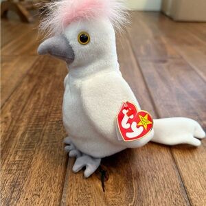 KuKu cockatoo beanie baby